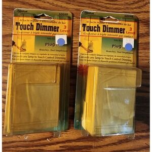 Vintage Westek 3-Level Touch Dimmers, Convert Any Lamp To A Touch Lamp Lot Of 2